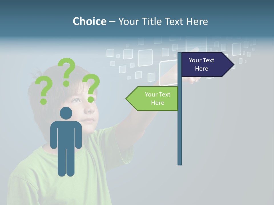 Search Communication Hightech PowerPoint Template
