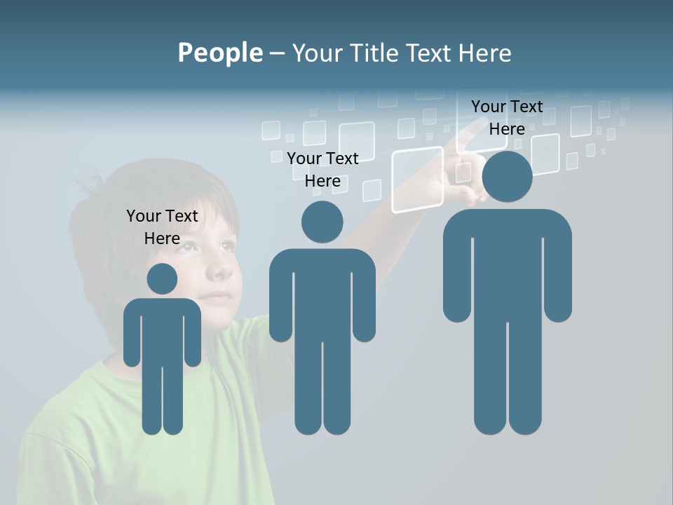 Search Communication Hightech PowerPoint Template