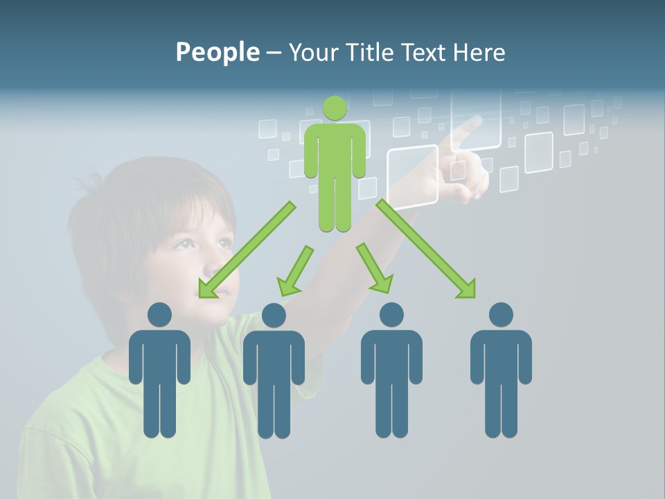 Search Communication Hightech PowerPoint Template