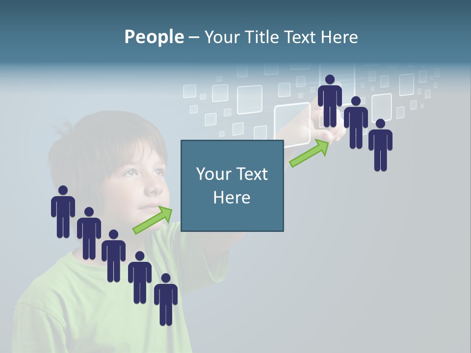 Search Communication Hightech PowerPoint Template