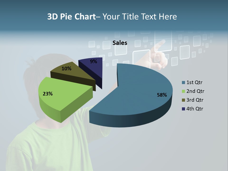 Search Communication Hightech PowerPoint Template