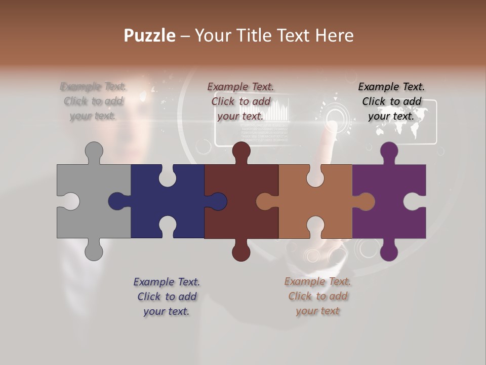 Human Computer Press PowerPoint Template