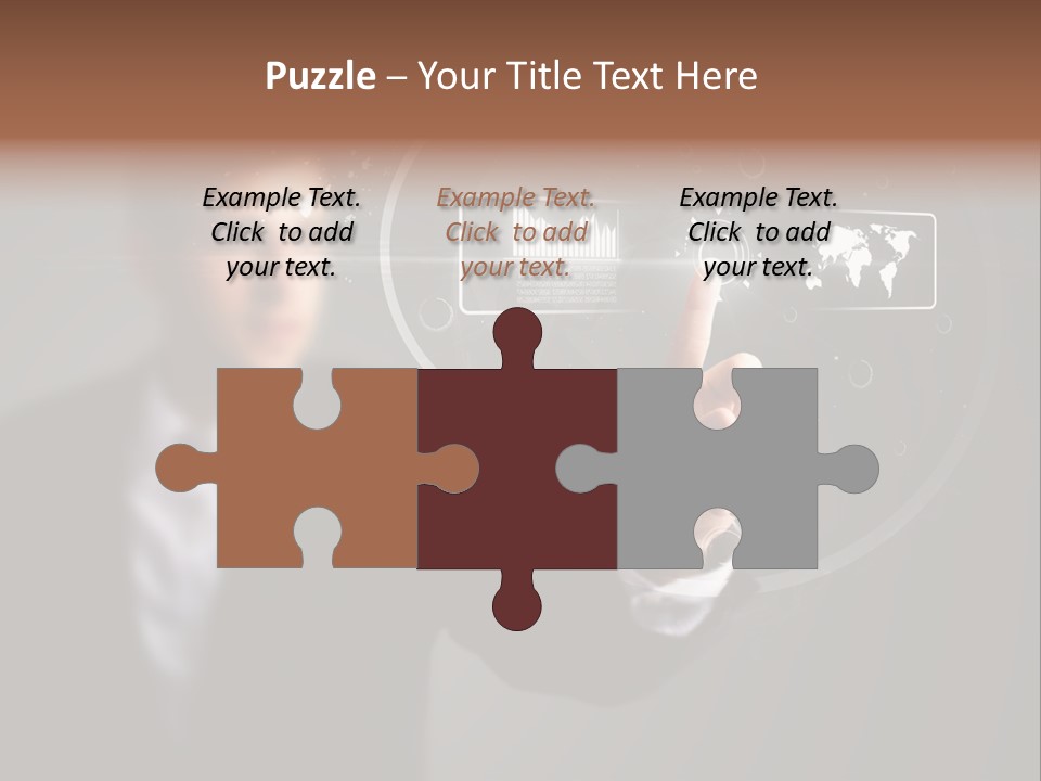 Human Computer Press PowerPoint Template