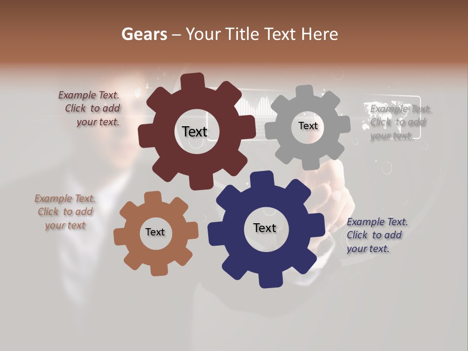 Human Computer Press PowerPoint Template