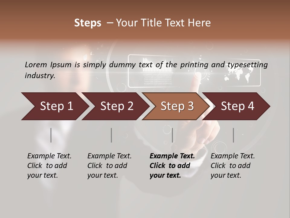 Human Computer Press PowerPoint Template
