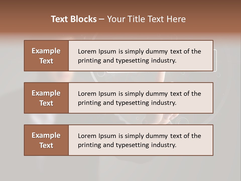 Human Computer Press PowerPoint Template