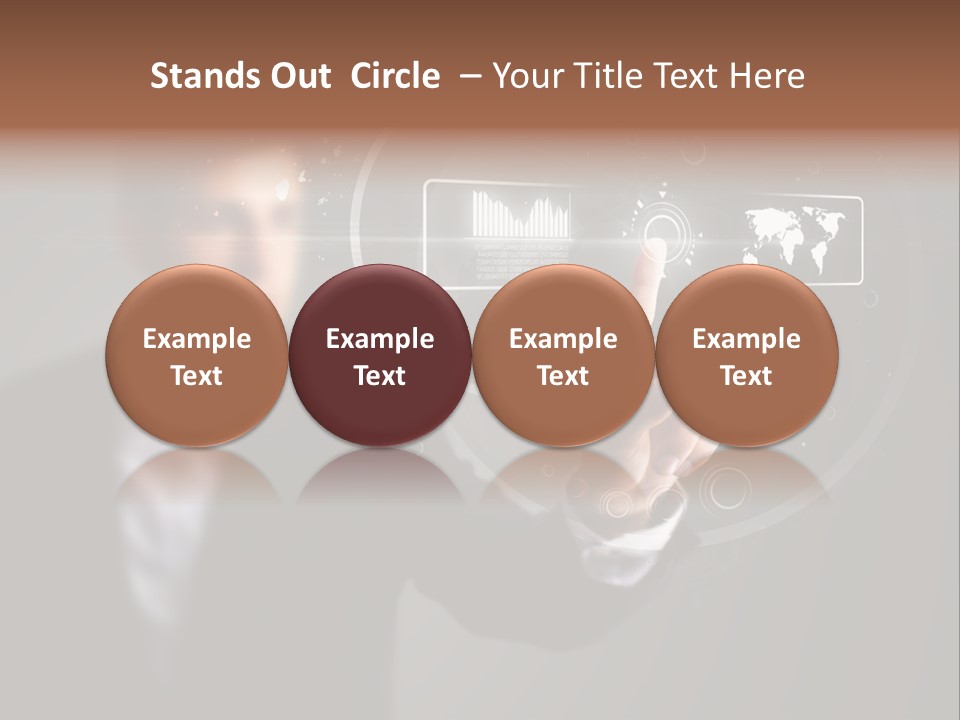 Human Computer Press PowerPoint Template