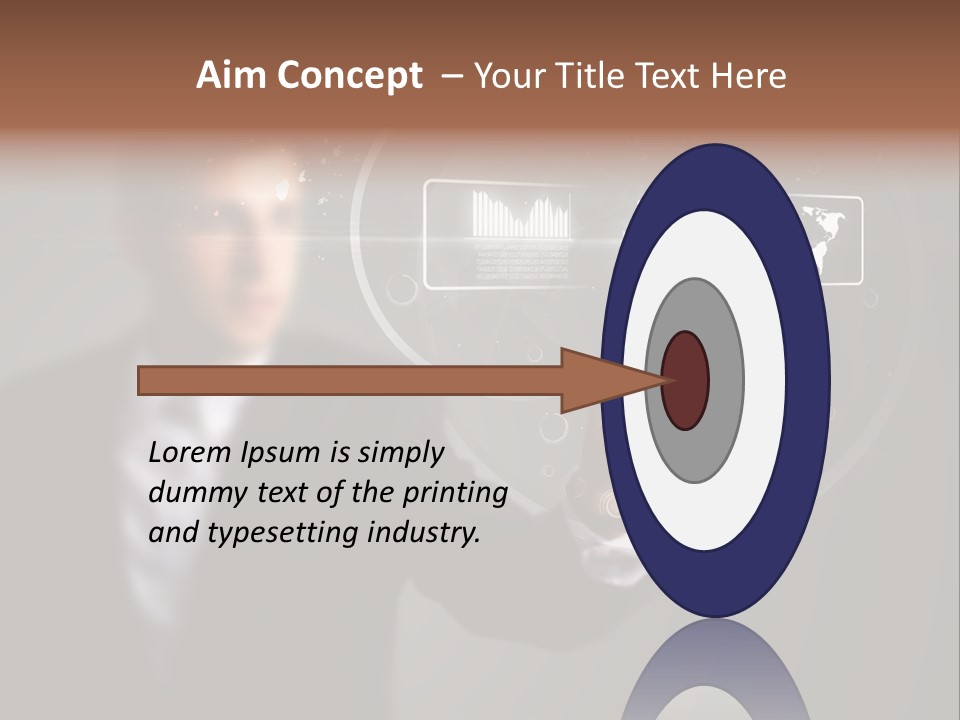 Human Computer Press PowerPoint Template
