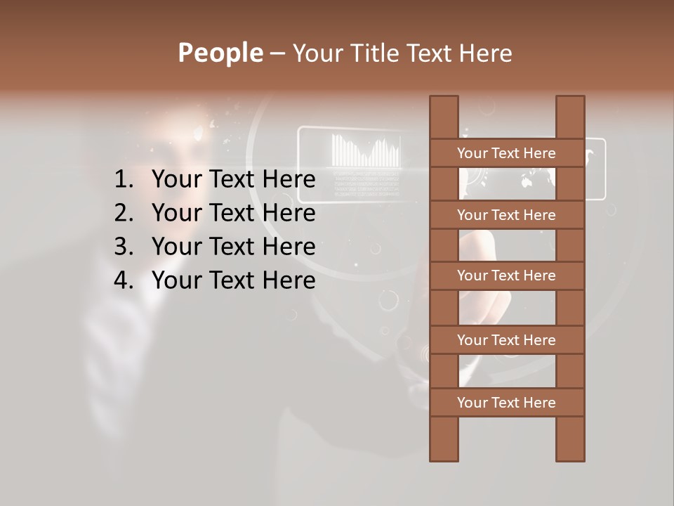Human Computer Press PowerPoint Template