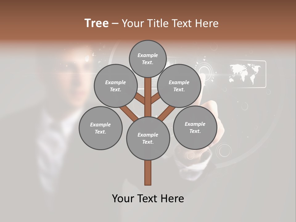 Human Computer Press PowerPoint Template