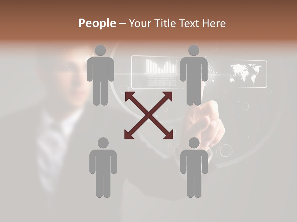 Human Computer Press PowerPoint Template