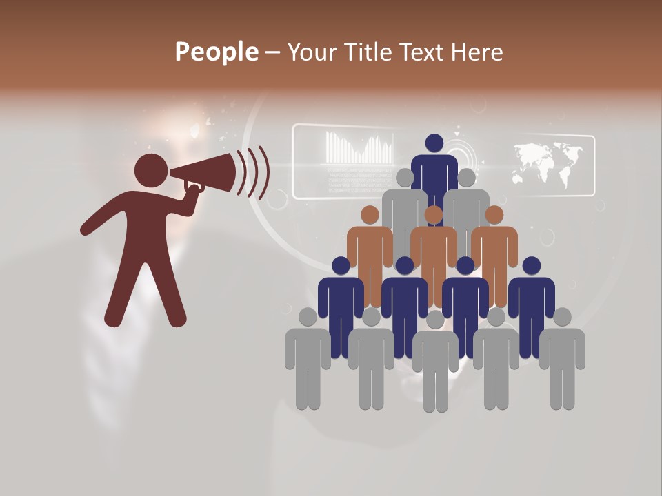 Human Computer Press PowerPoint Template