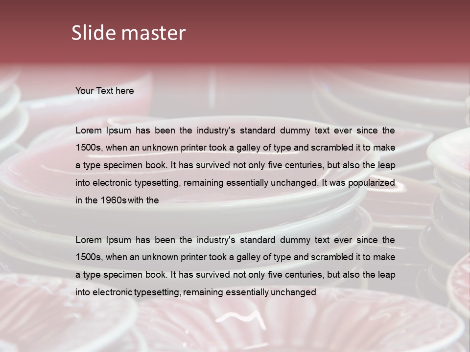 Shiny Decorative Light PowerPoint Template