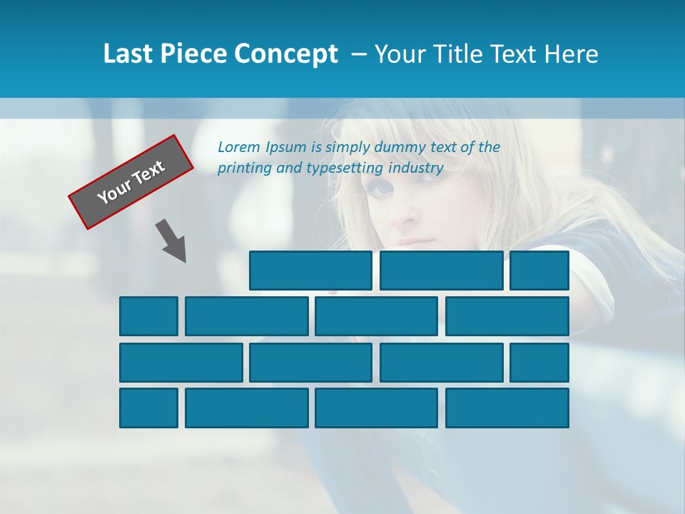 Loneliness Sad Solitude PowerPoint Template