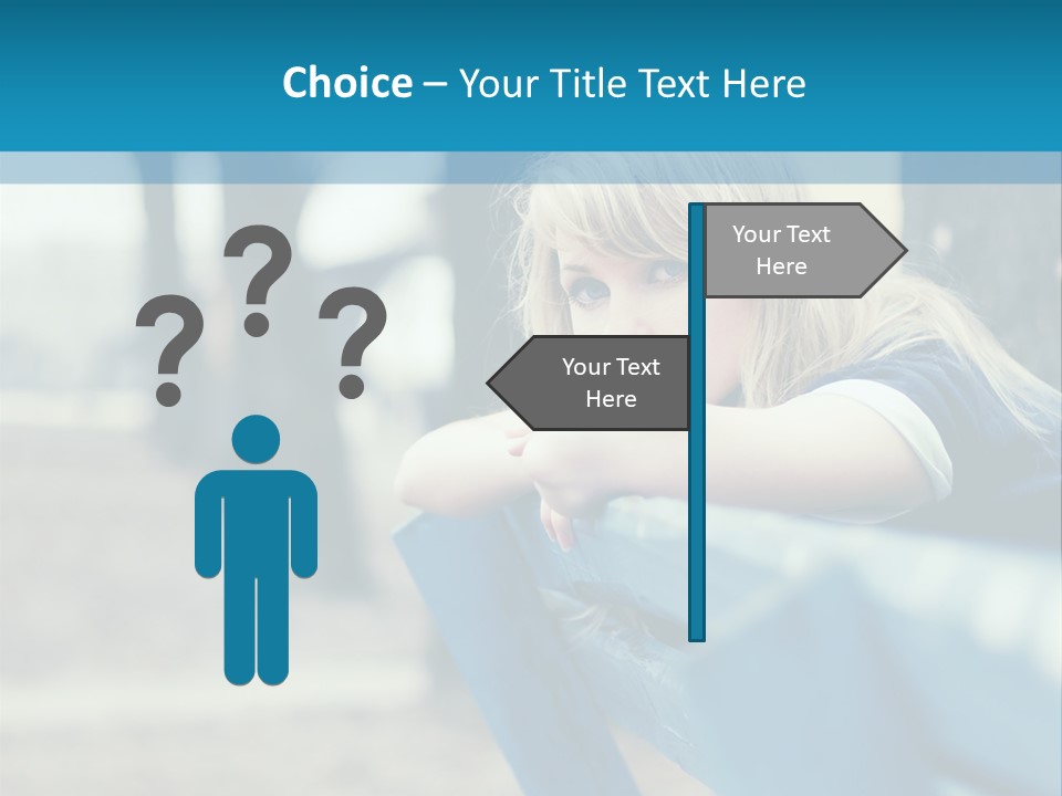 Loneliness Sad Solitude PowerPoint Template