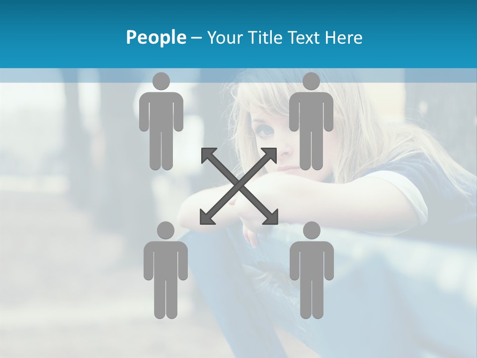 Loneliness Sad Solitude PowerPoint Template