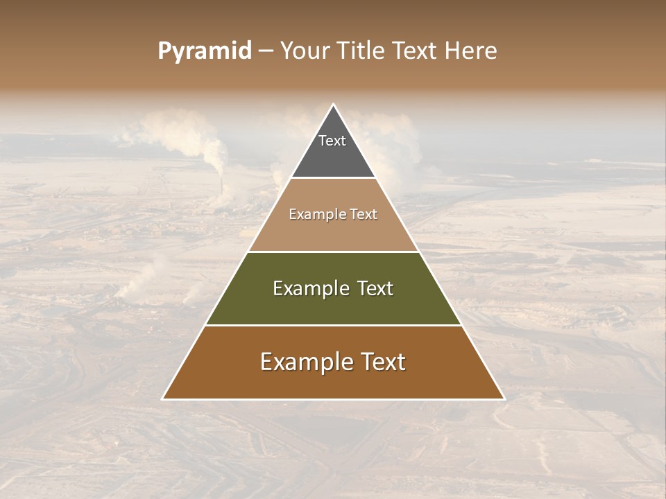 Pit Industrial Bitumen PowerPoint Template