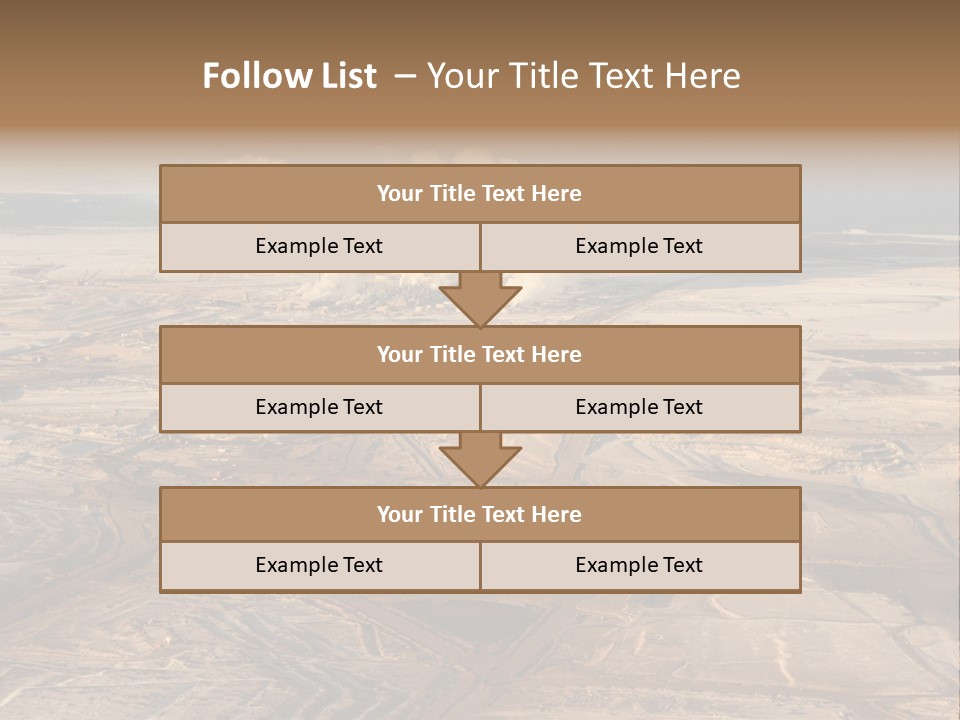 Pit Industrial Bitumen PowerPoint Template