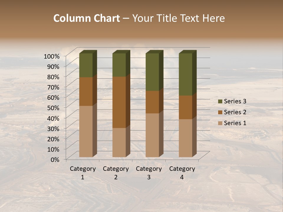 Pit Industrial Bitumen PowerPoint Template