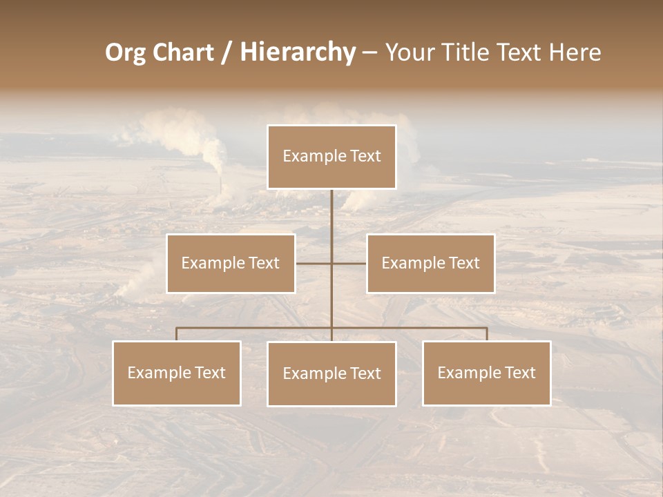 Pit Industrial Bitumen PowerPoint Template