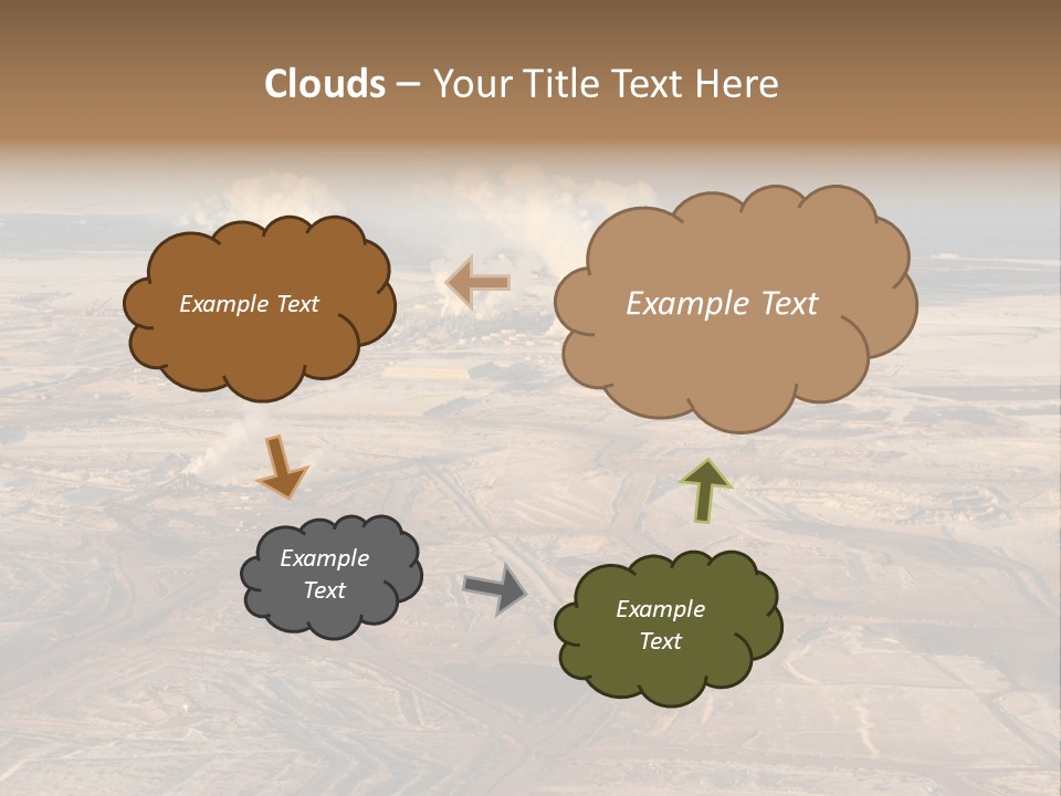 Pit Industrial Bitumen PowerPoint Template