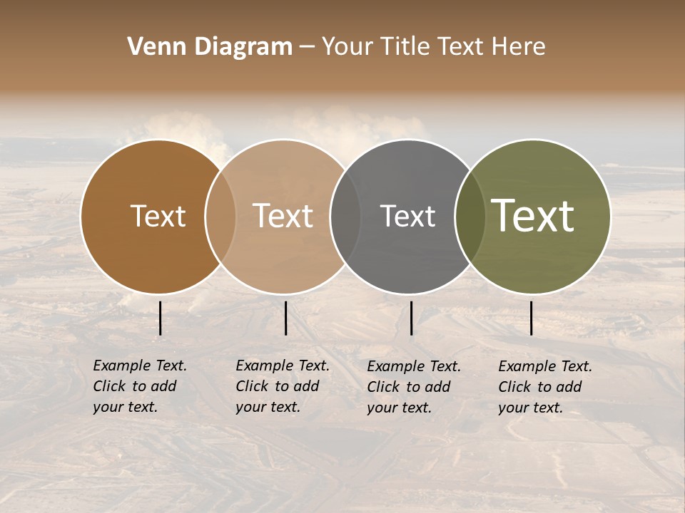 Pit Industrial Bitumen PowerPoint Template