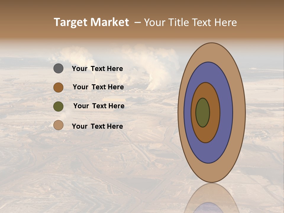 Pit Industrial Bitumen PowerPoint Template