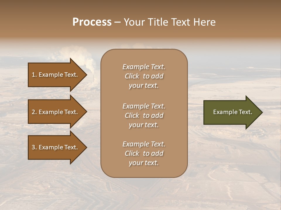 Pit Industrial Bitumen PowerPoint Template