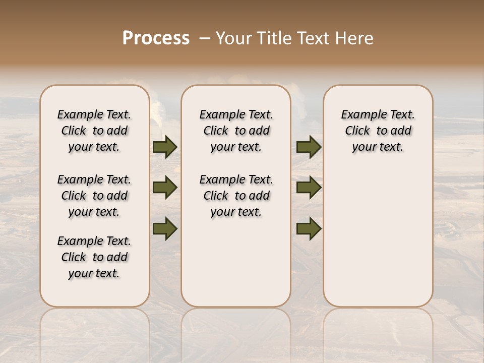 Pit Industrial Bitumen PowerPoint Template