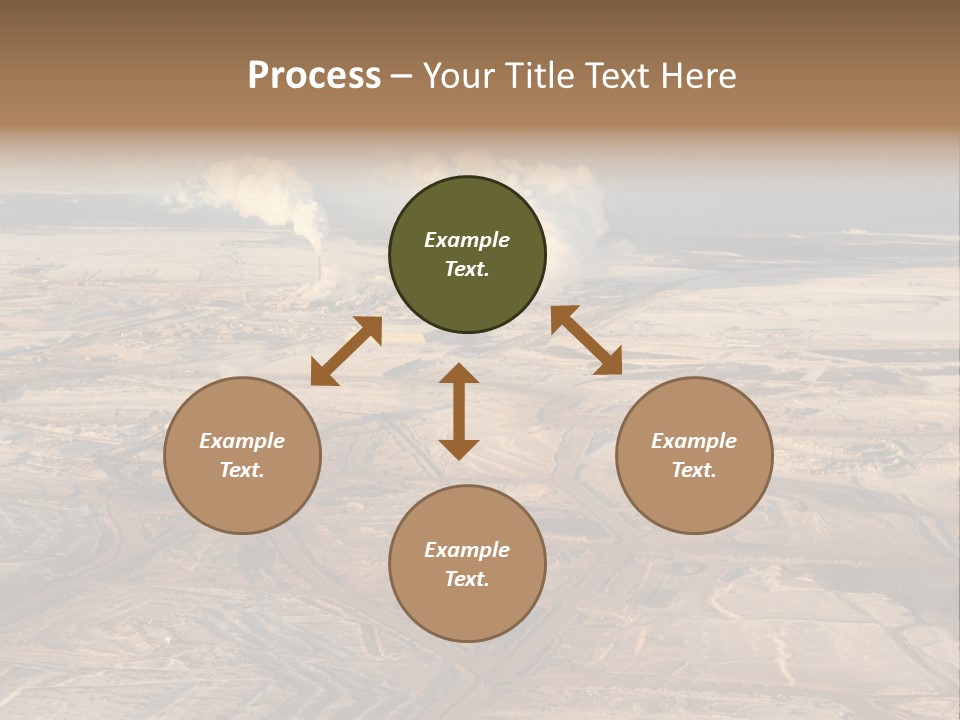 Pit Industrial Bitumen PowerPoint Template