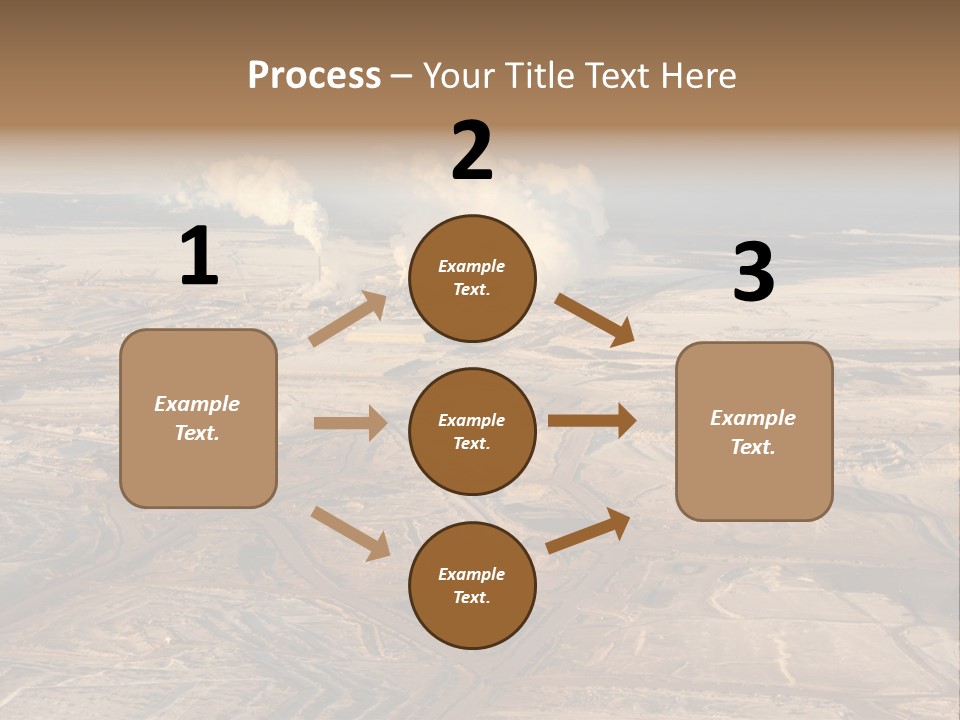 Pit Industrial Bitumen PowerPoint Template