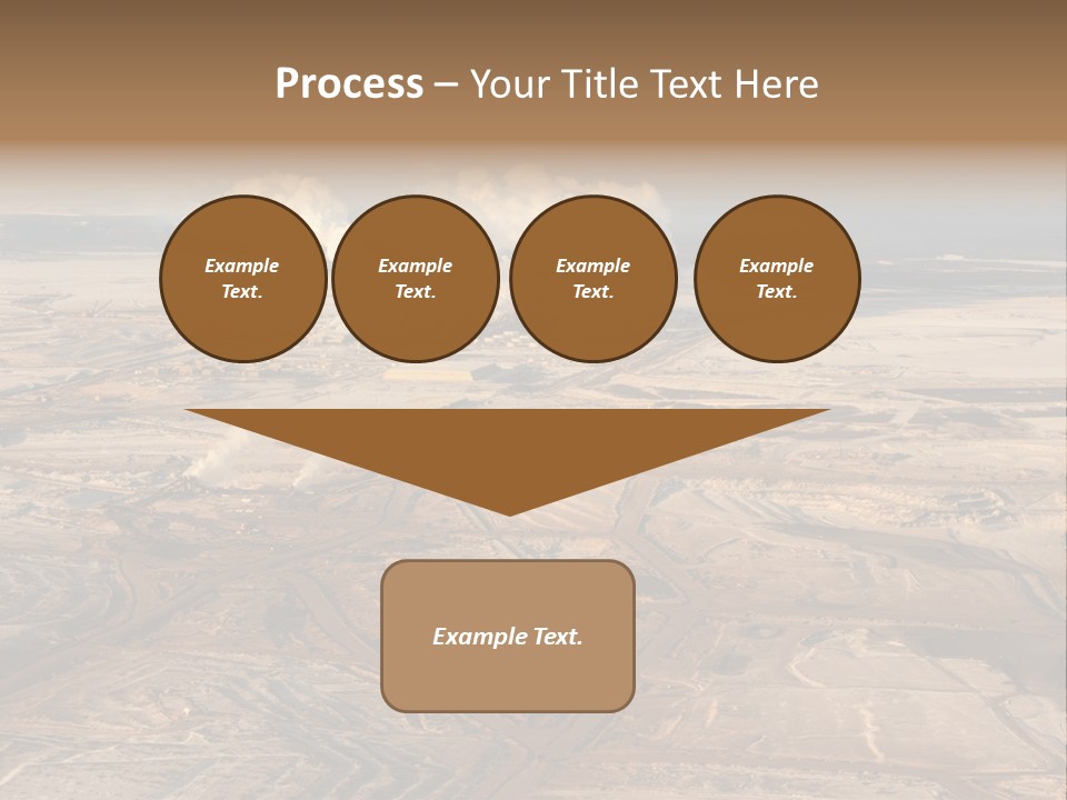 Pit Industrial Bitumen PowerPoint Template