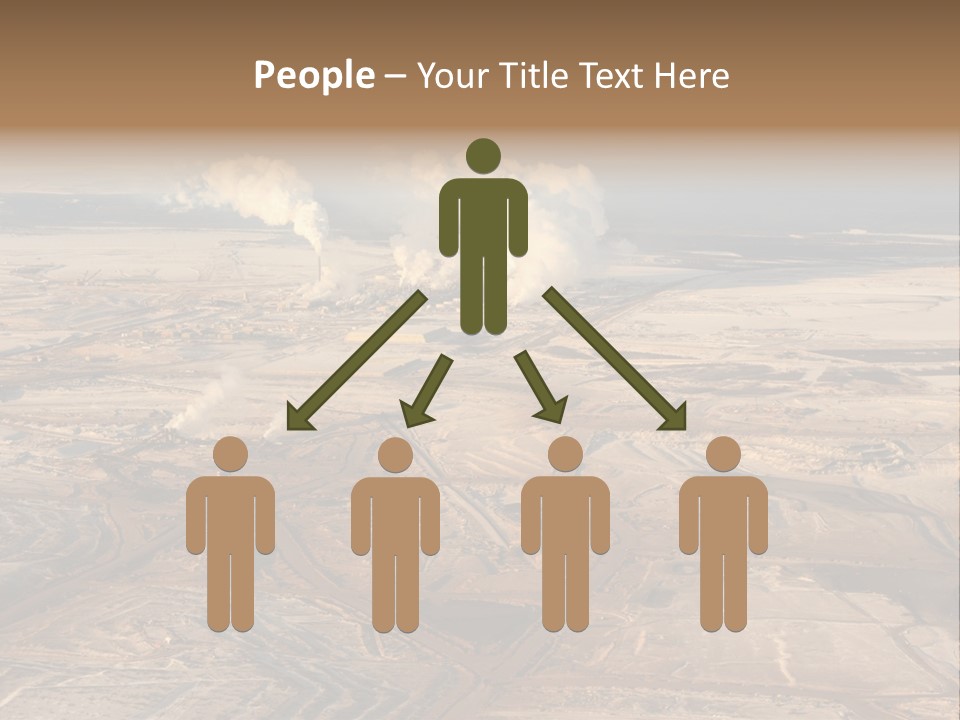 Pit Industrial Bitumen PowerPoint Template