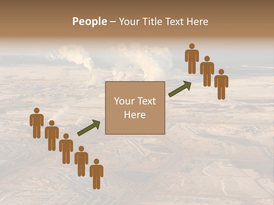 Pit Industrial Bitumen PowerPoint Template