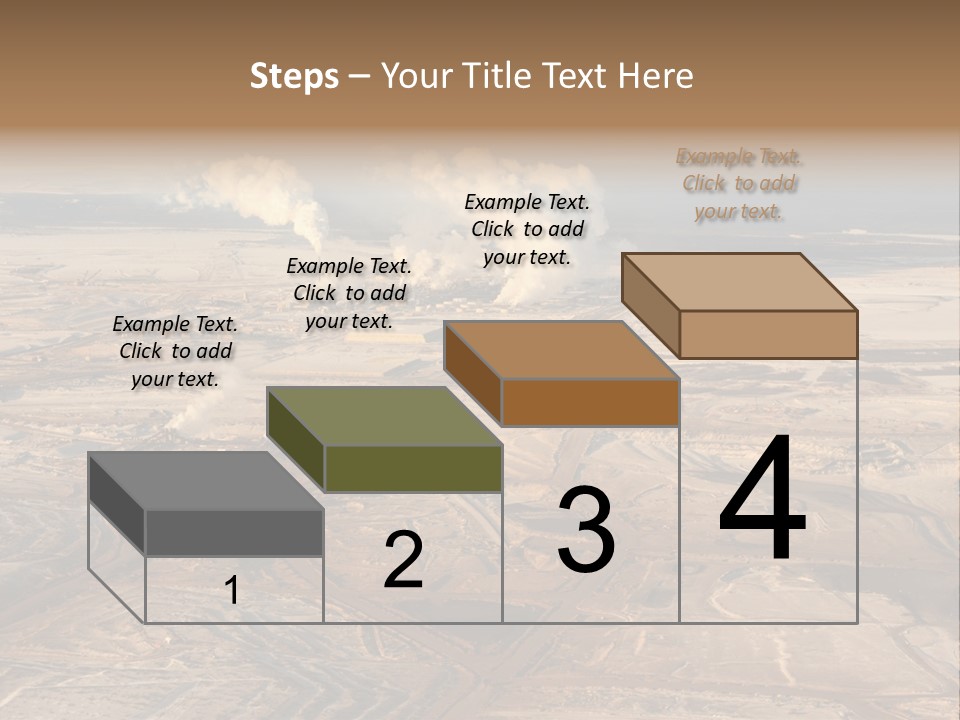 Pit Industrial Bitumen PowerPoint Template