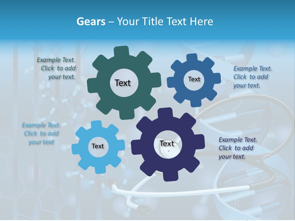 Science Research Cardiology PowerPoint Template