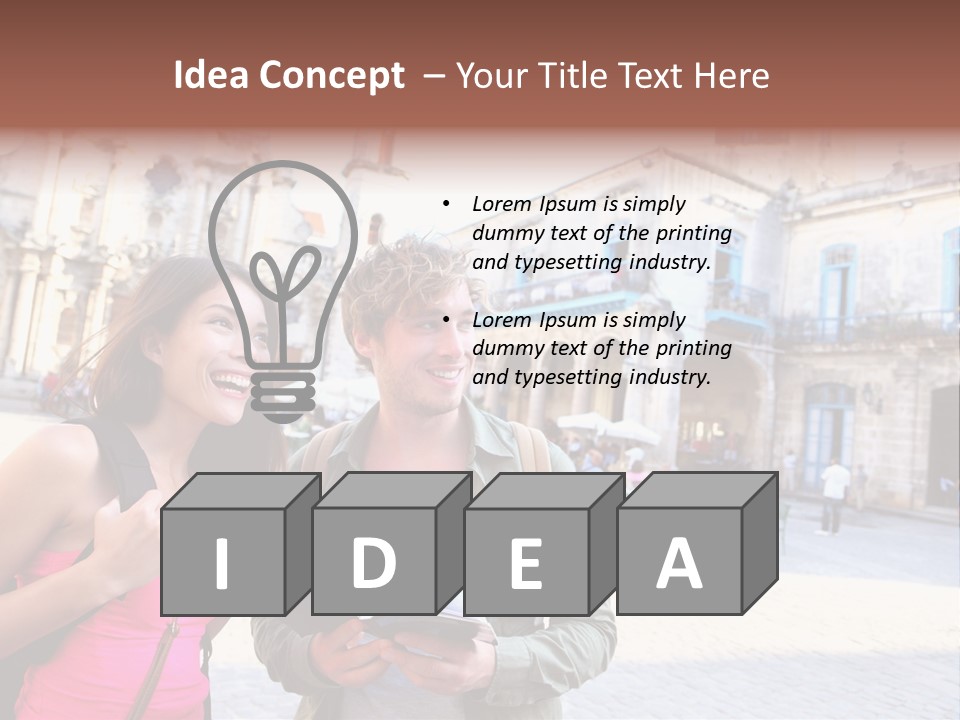 Summer Guide America PowerPoint Template