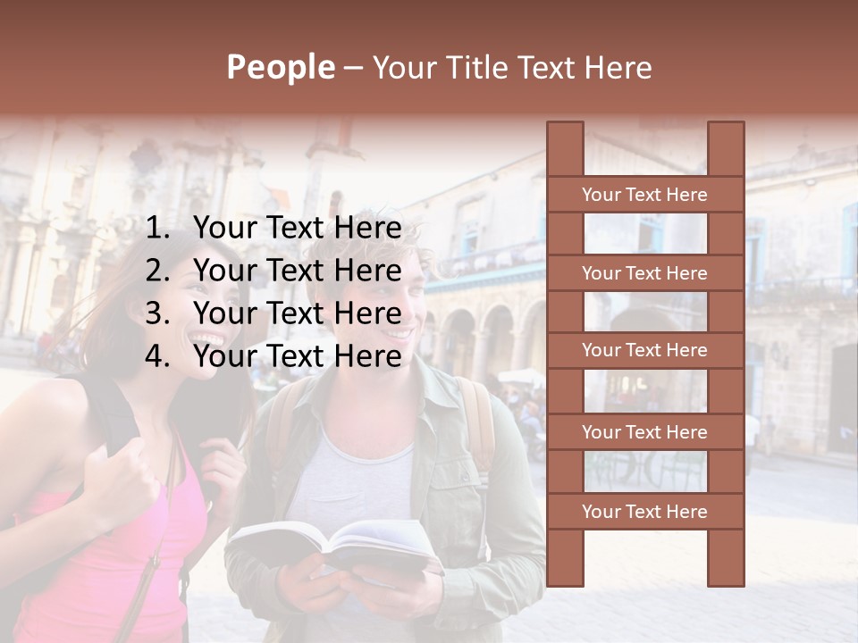 Summer Guide America PowerPoint Template