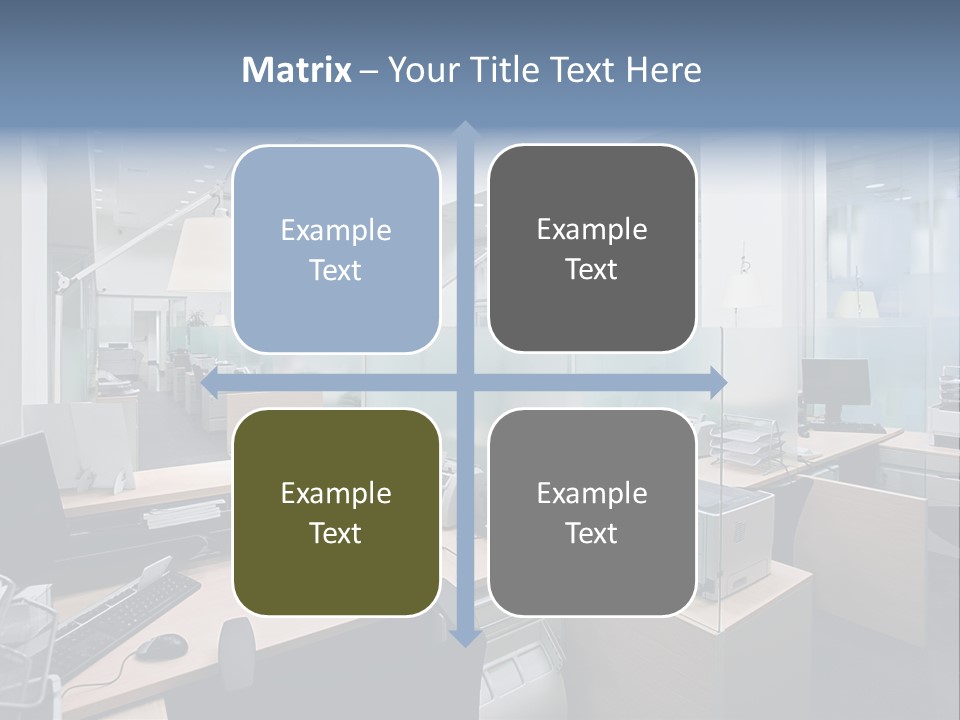Work Bank White PowerPoint Template