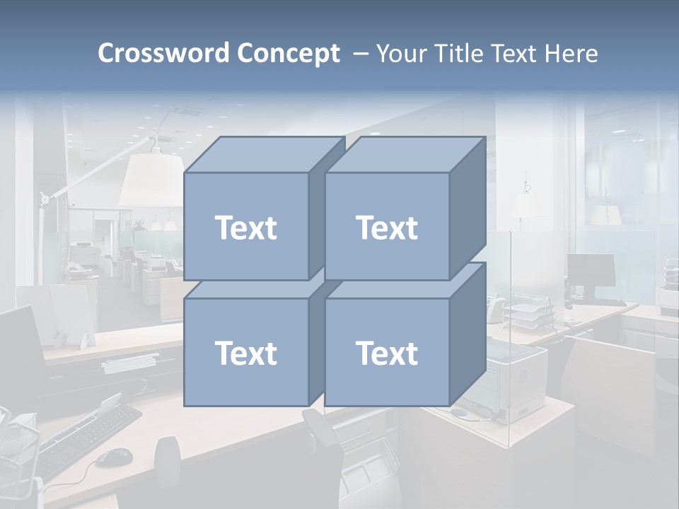 Work Bank White PowerPoint Template
