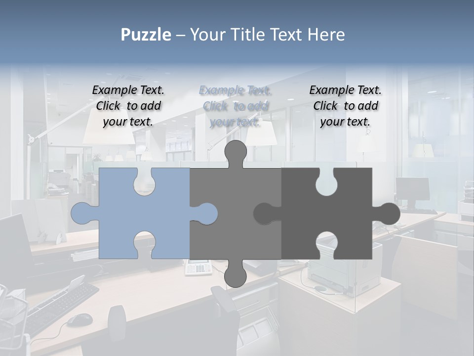 Work Bank White PowerPoint Template