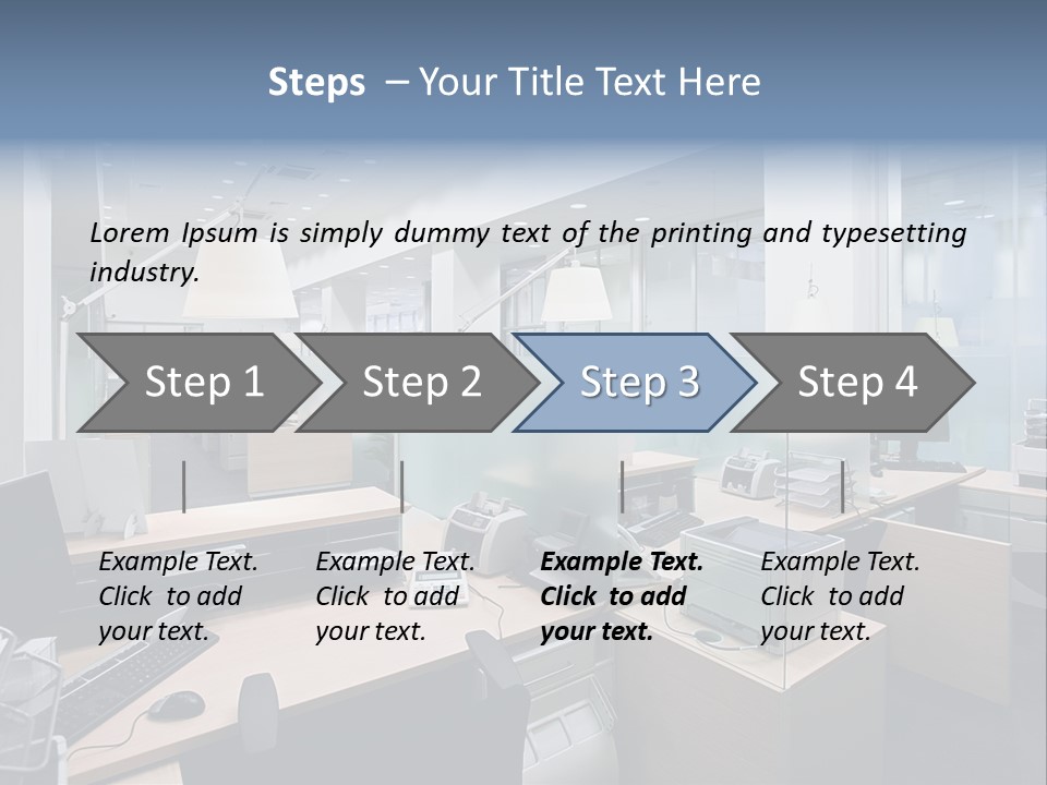 Work Bank White PowerPoint Template