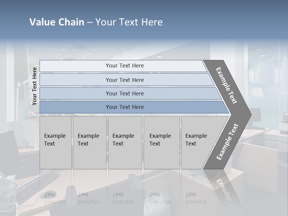 Work Bank White PowerPoint Template
