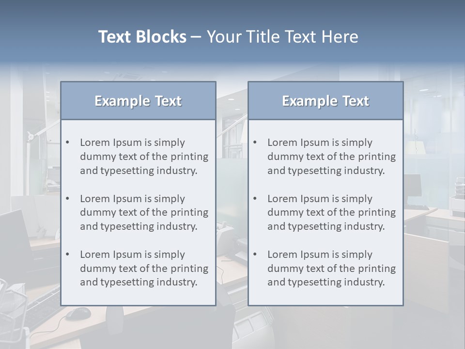 Work Bank White PowerPoint Template