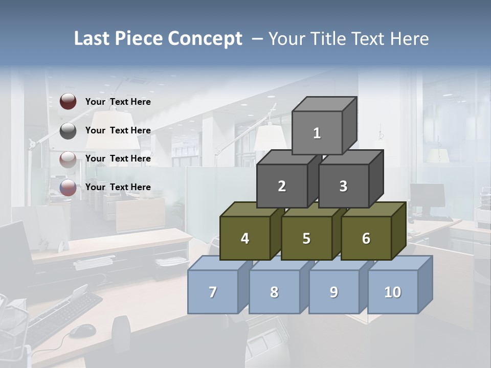 Work Bank White PowerPoint Template