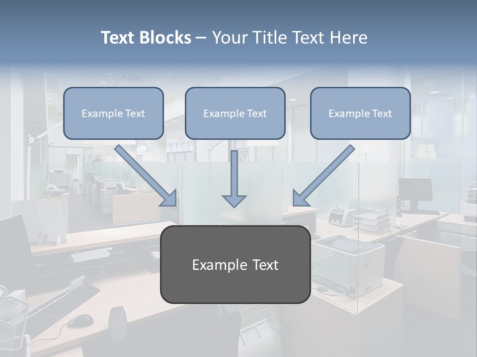Work Bank White PowerPoint Template