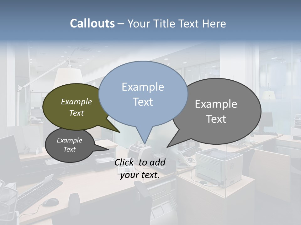 Work Bank White PowerPoint Template