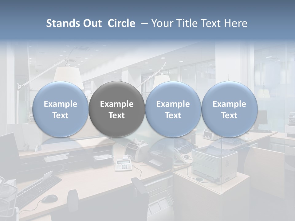 Work Bank White PowerPoint Template
