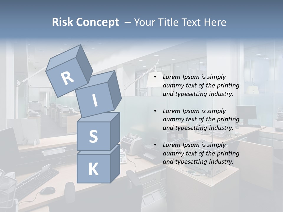 Work Bank White PowerPoint Template