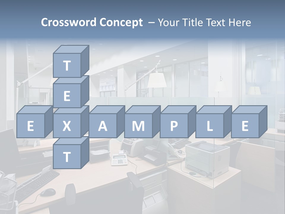 Work Bank White PowerPoint Template
